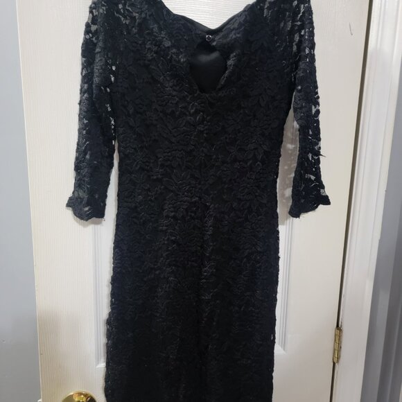 Black smart set dress - Picture 2 of 3